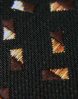 Галстук мужской Romario Manzini черного цвета, украшен узором геометрической формы (2)