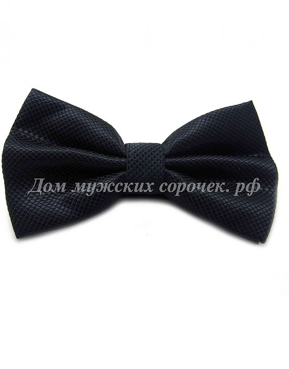 Черная бабочка, однотонная