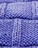 Голубой мужской свитер, однотонный